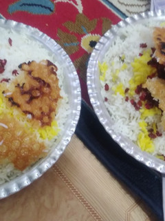 عکسی از دستور چلو مرغ نذری(محرم)