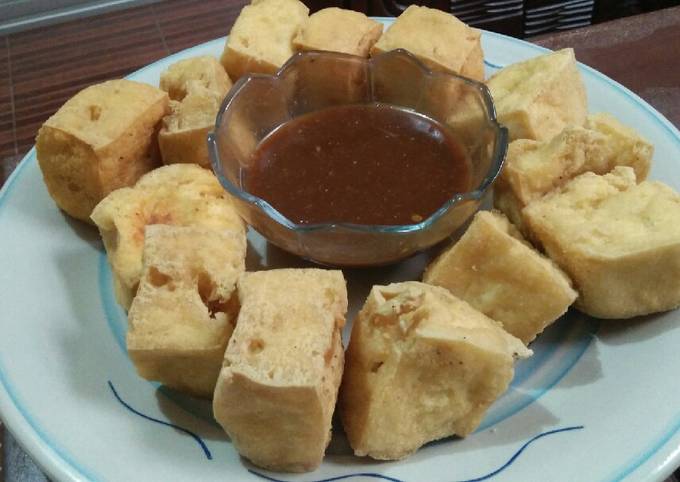 Tahu Goreng Sambal Petis