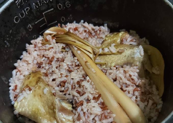 Nasi Ayam ala Hainam Ricecooker