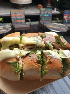 Foto resep Pesto Herb Bread