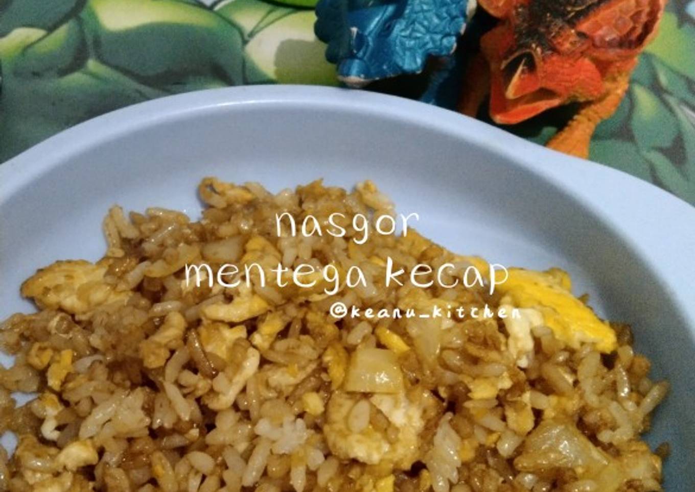 55.Nasi Goreng Mentega Kecap (MPASI si kecil)