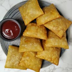 A picture of Keema Patti Samosa.