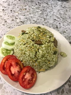 Foto resep Nasi goreng teri cabe hijau