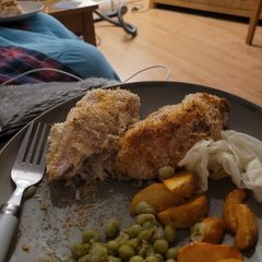 A picture of Chicken kiev.