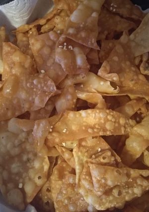 Foto resep Keripik Bawang / Pangsit