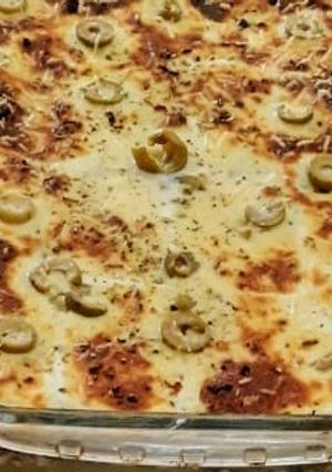 Foto de Lasanha presunto e queijo