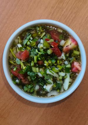 صورة لوصفة سلطة البقله