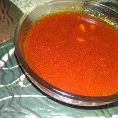 A picture of Chilli garlic honey sauce.