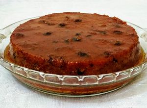 Una foto de Budín de pan integral 😋😋