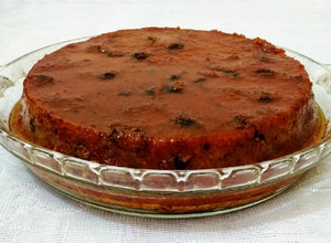 Una foto de Budín de pan integral 😋😋