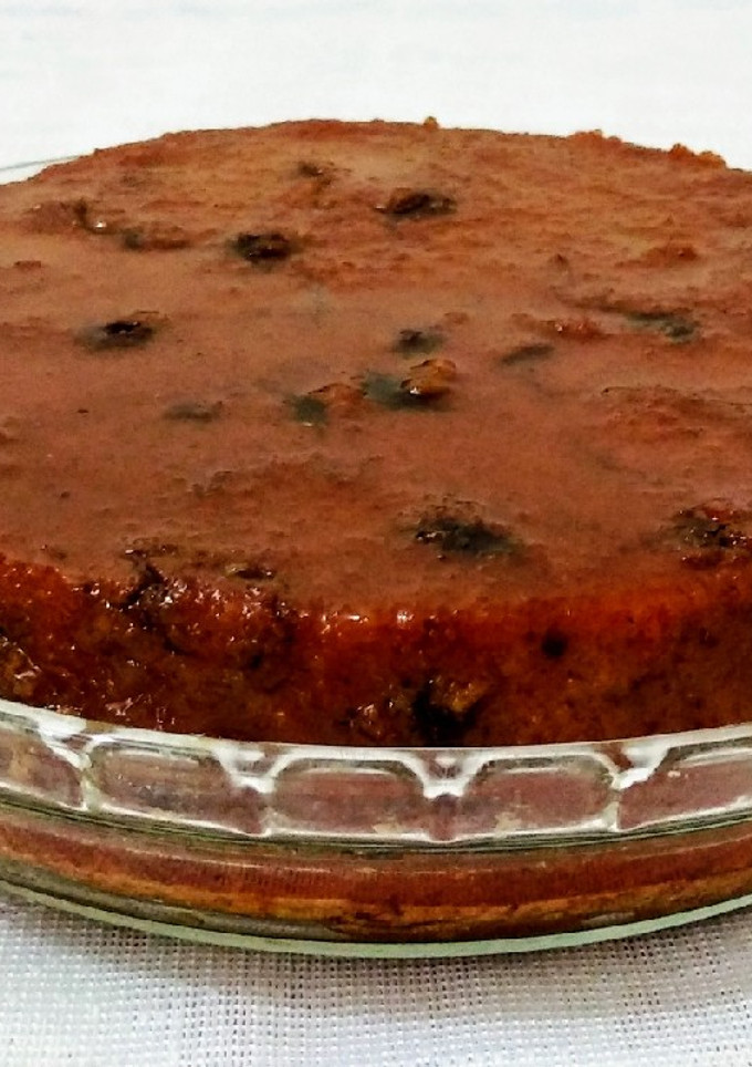 Una foto de Budín de pan integral 😋😋