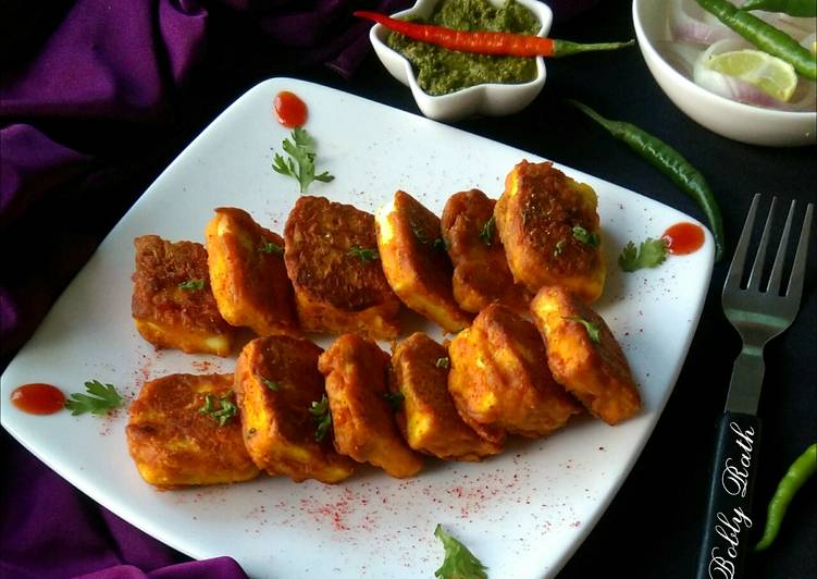 Simple Way to Prepare Any-night-of-the-week Amritsari paneer tikka