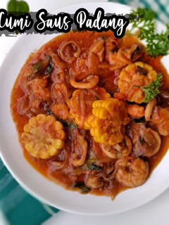 Foto resep Udang Cumi Saus Padang