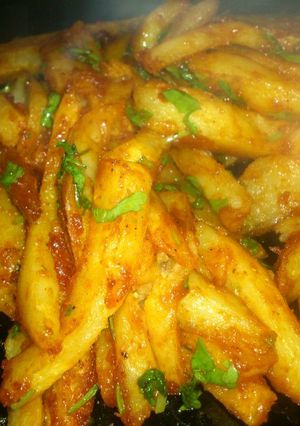 A picture of Masala Chips.