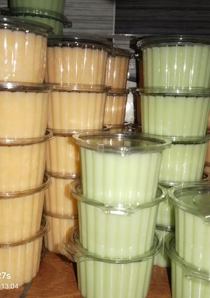 Foto resep Puding cup nutrijel susu