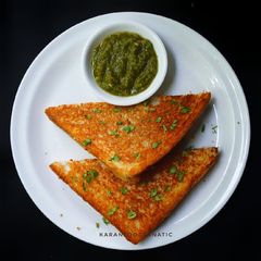 A picture of Perfect Grilled Sandwich on Tawa.
