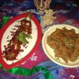 Kuttu nd singhare ke atte ke dhai bhalle nd aloo pakode