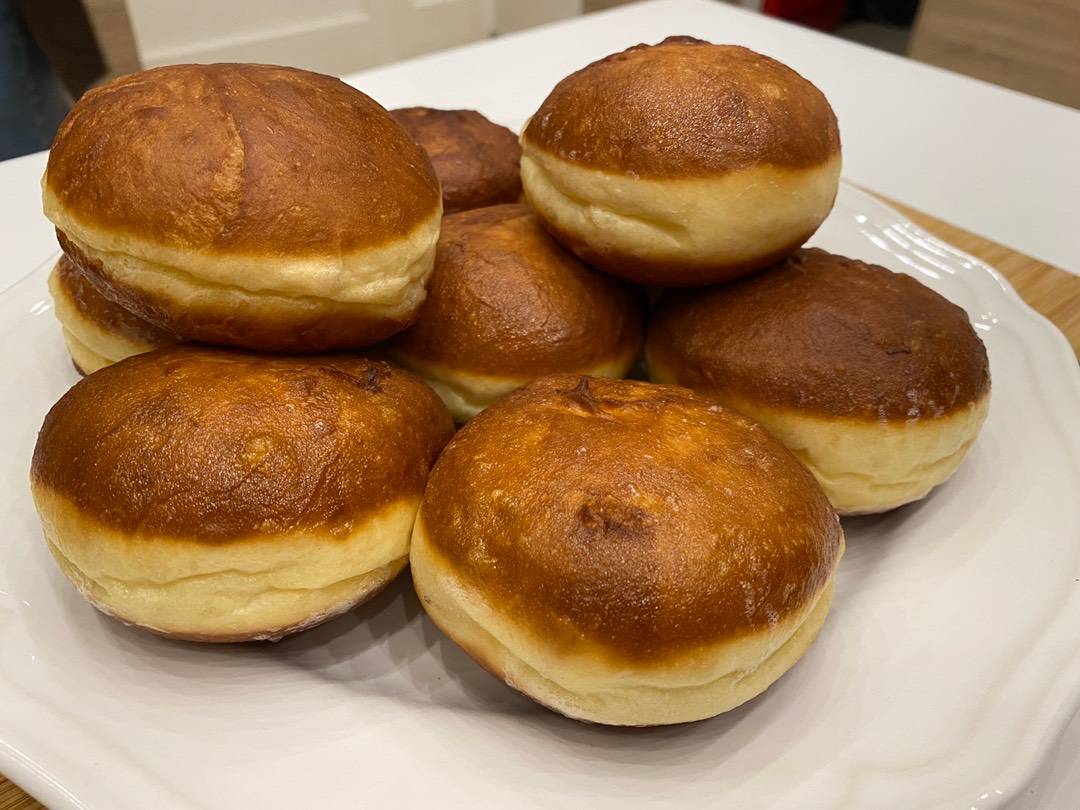 A legjobb farsangi fánk (szalagos) recept recept fotó