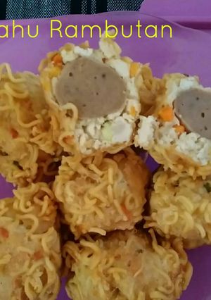 Foto resep Tahu Rambutan Isi Bakso