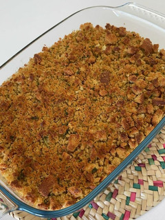 Foto de Bacalhau com Broa e Espinafres