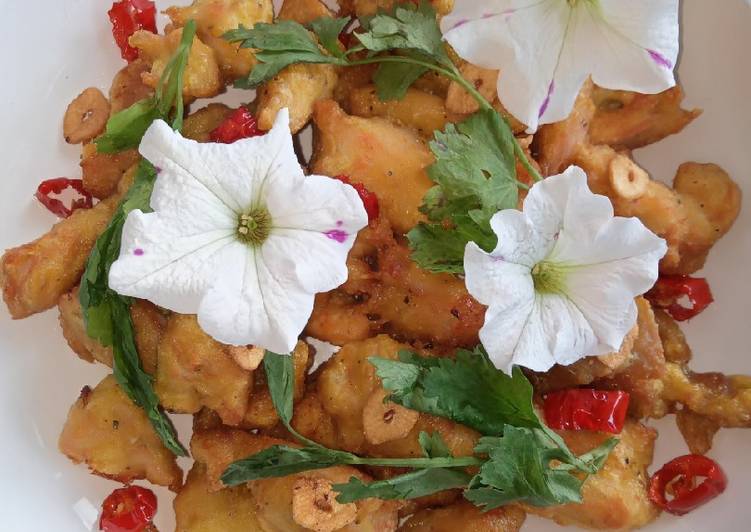 Resep Ayam Popcorn Goreng Bawang yang Lezat