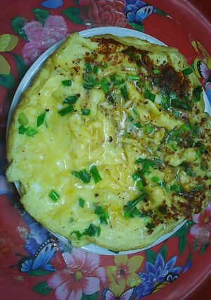 Hình của món Chả trứng.