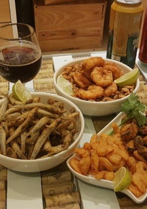 Una foto de Frito di Mare