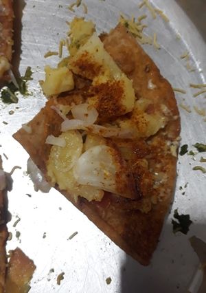 A picture of Roti Pizza.