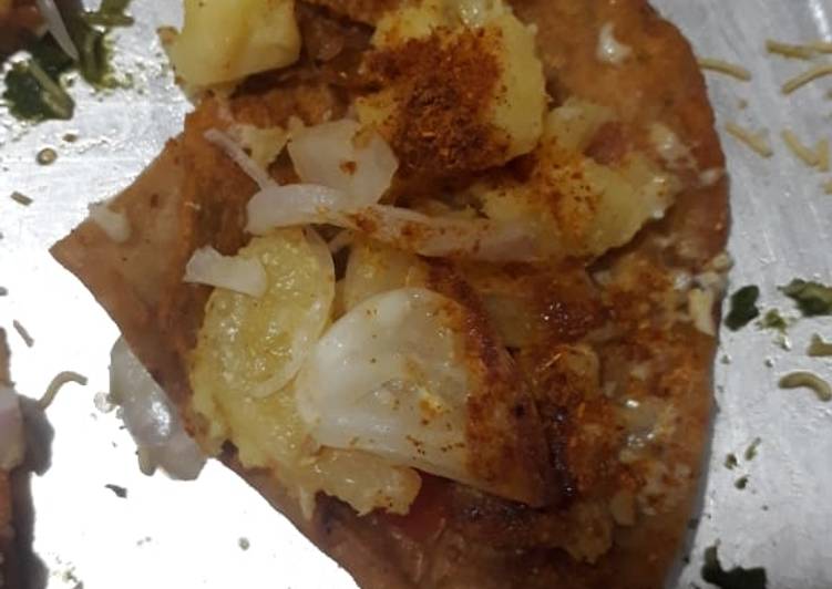 Recipe of Favorite Roti Pizza