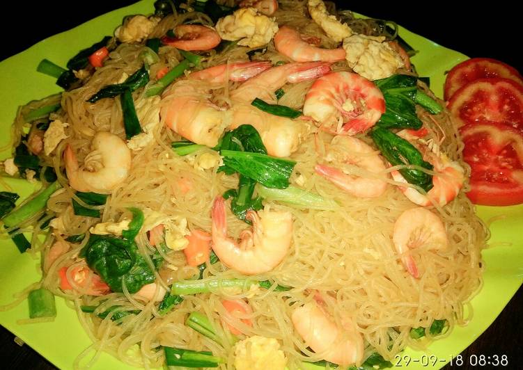 Resep Bihun goreng udang😍 yang Menggugah Selera