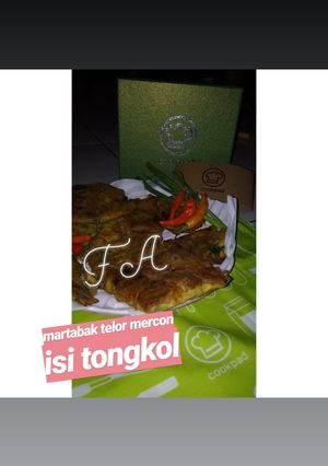 Foto resep Martabak telor mercon isi tongkol