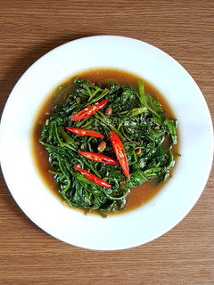 Foto resep Tumis Kangkung Tiram Tauco