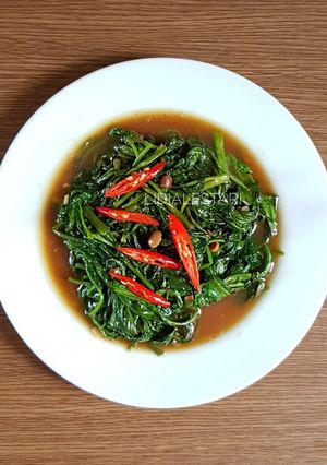 Foto resep Tumis Kangkung Tiram Tauco