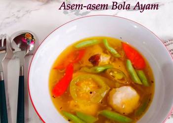 Praktis, Bikin Asem-asem Bola Ayam Praktis Enak