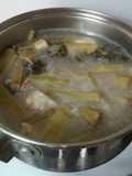 Sayur asam Lumbu Talas