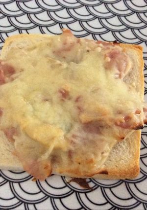 Une photo de Croque gourmand#printemps