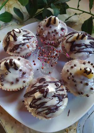 Una foto de Muffins esponjosos de banana🍌🍌