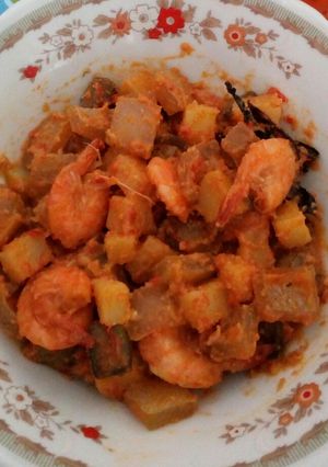 Foto resep Sambal goreng kentang krecek udang
