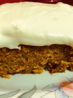 Una foto de Tarta de zanahoria (carrot cake)