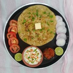 Aloo Paratha A picture of Aloo Paratha.