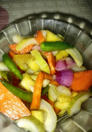 Foto resep Acar timun mentah