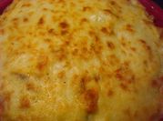A picture of cottage cheese pasta