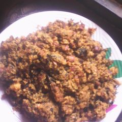 A picture of Maize meal(otipyo).