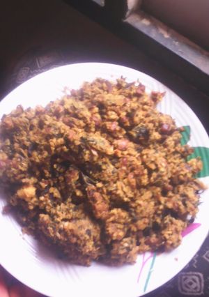 A picture of Maize meal(otipyo).
