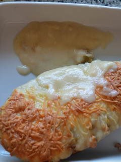 Una foto de Berenjenas rellenas con carne