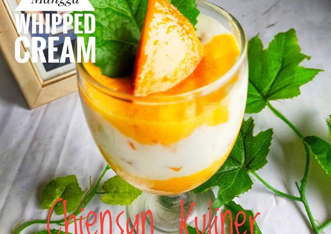 Juice Mangga Whipped Cream