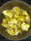 Coliflor con Salsa al Curry