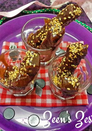 A picture of Instant Choco Bread Sticks.