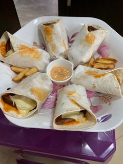 صورة لوصفة برجر راب 😋