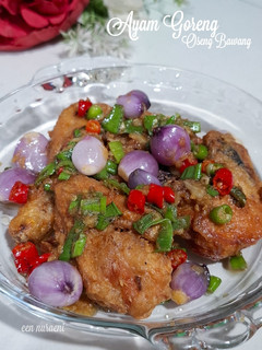 Foto resep Ayam Goreng Oseng Bawang